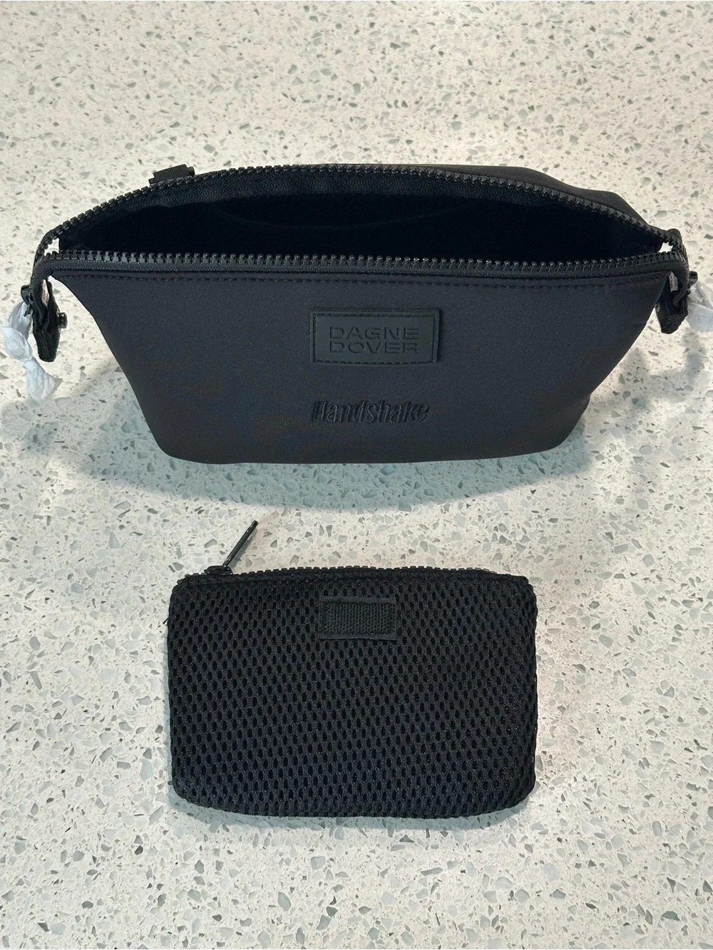 Dagne Dover Hunter Toiletry Bag Large in Black